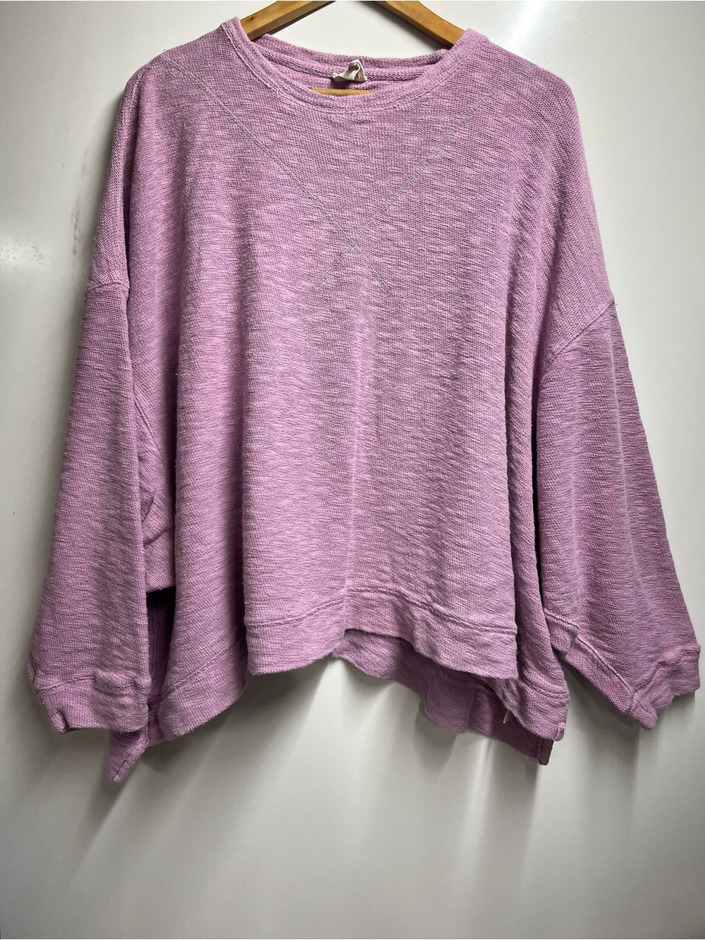 Free People 100% cotton Oversized Sweater size medium